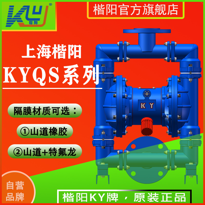 KYQS65LC襯四氟氣動(dòng)隔膜泵4