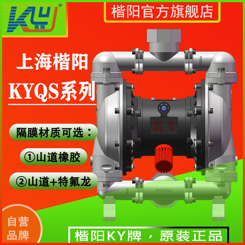 KYQS65L4不銹鋼304氣動隔膜泵3