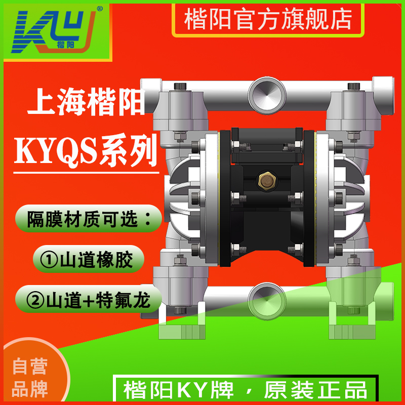 KYQS25SS工程塑料氣動隔膜泵3