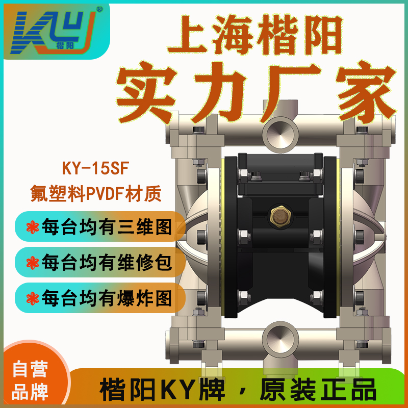 KY-15SF氟塑料氣動隔膜泵3