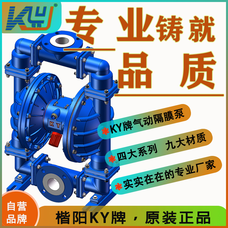 KYQ65LC內襯四氟氣動隔膜泵3