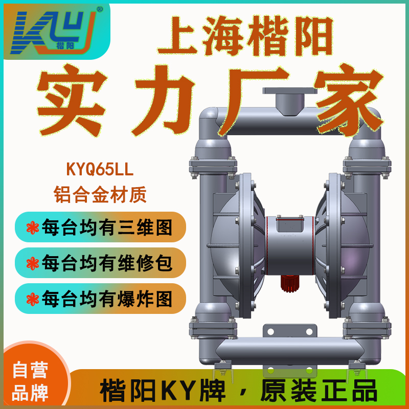 KYQ65LL鋁合金氣動隔膜泵3