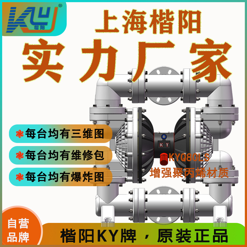 KYQ80LS工程塑料氣動隔膜泵3