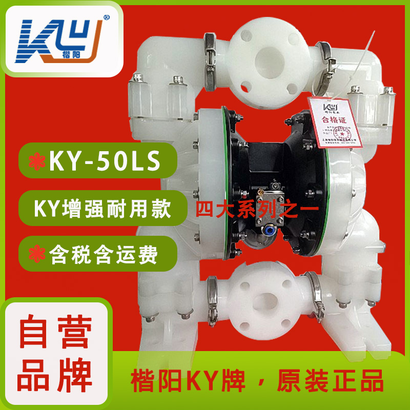 KY-50LF全氟加強(qiáng)氣動隔膜泵4