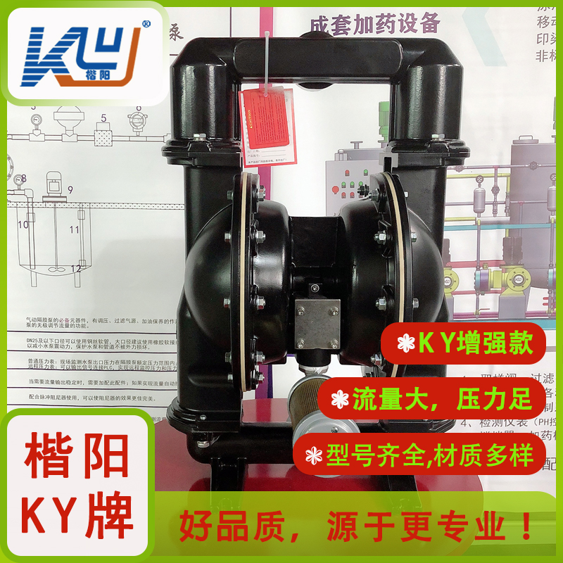 KY-50LL鋁合金氣動雙隔膜泵2