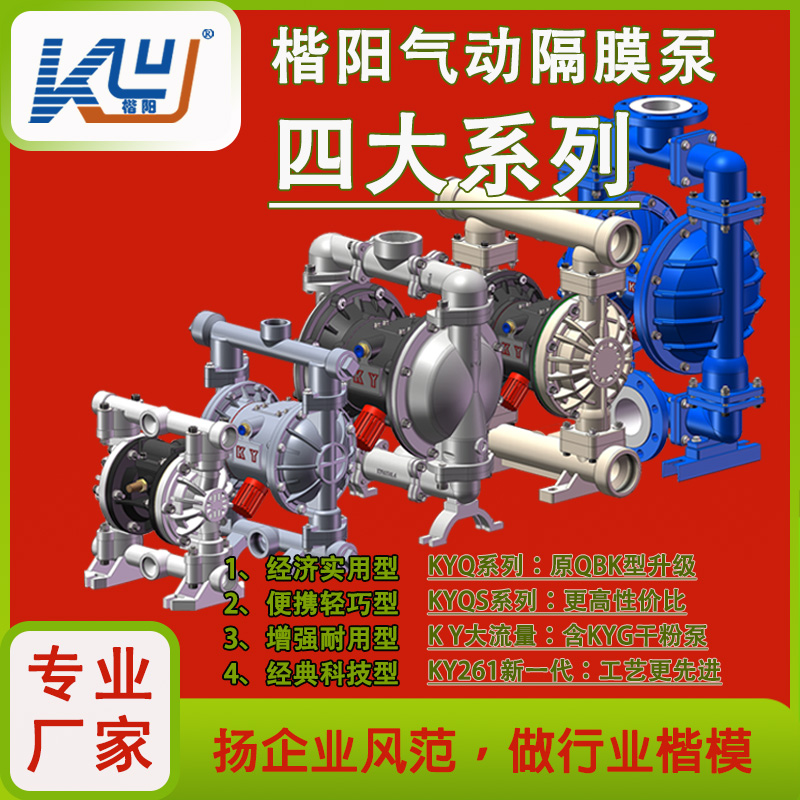 KY-50LF全氟加強(qiáng)氣動隔膜泵5